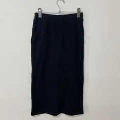 Janiss ジャニス　タイトロングスカート　スウェット　無地　シンプル　M