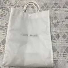 CECI McBEE ホワイトショップバッグ 28✖️22✖️11