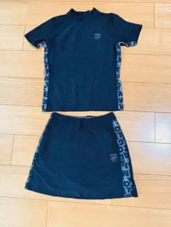 【最終値下】ZOY ダークブルー ゴルフシャツとスカートセット