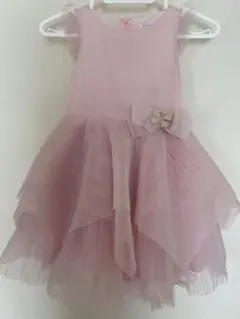 デビッドチャールズ ピンクフレアドレス ワンピース