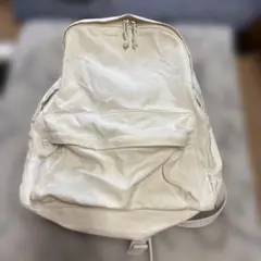 無印良品　リュック　キャンバス生地　白