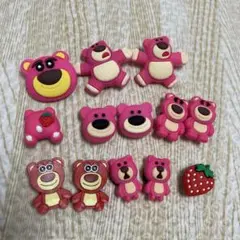 ジビッツ　トイストーリー　クロックス　チャーム　アクセサリー　ロッツォ　くま