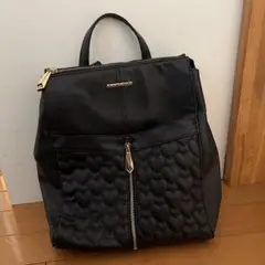 リュック 黒 合皮