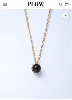 完売品 PLOW プラウ pearl chain charm wreathピアス flow pearl pierce～ﾌﾛｳﾊﾟｰﾙﾋﾟｱｽ | flower／フラワー公式通販
