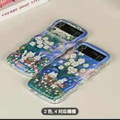 新製品　Galaxy/Filp6クラッシックモデル　可愛ぃ～保護ケースカバー