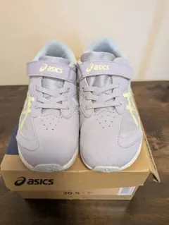 asics レーザービームSJ -MG ラベンダー/イエロー　20.5cm