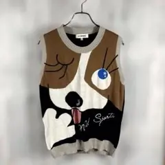 M-U SPORTS 犬デザイン ベスト サイズ42