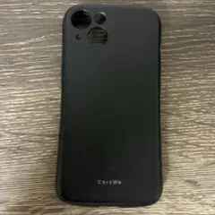 スマホケース　iPhone13 ブラック　黒
