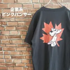 00s フルーツオブザルーム ピンクパンサー 企業系 半袖Tシャツ
