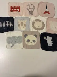 Cottoli タオル ハンカチ10枚セット