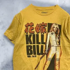 BFiV ムービー Tシャツ 古着 黄色 キルビル 花嫁 映画 洋画
