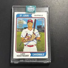 74枚限定 ラーズヌートバー 2024 Topps Archives 直筆サイン