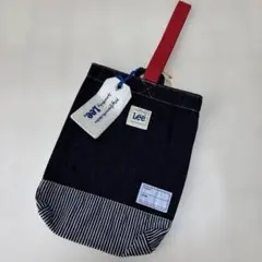 新品未使用　lee シューズバッグ　上履き入れ