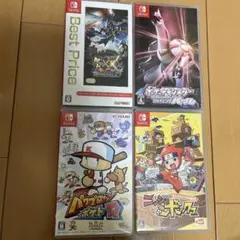 スイッチソフトモンスターハンターダブルクロス ほか 4本セット