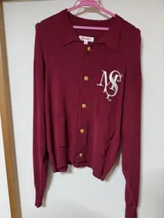 MASU M.S. CREST CARDIGAN RED 46