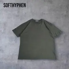 SOFTHYPHEN WASHED BIG Tee Dark Green
