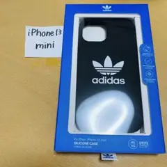 新品■アディダス■iPhone 13 mini■ケース■黒