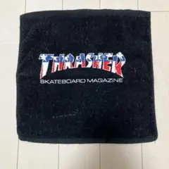 THRASHER タオル ブラック