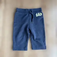 GAP ネイビー パンツ ドローコード付き　80