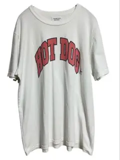タコマフジレコード ホットドッグ Tシャツ ホワイト　L