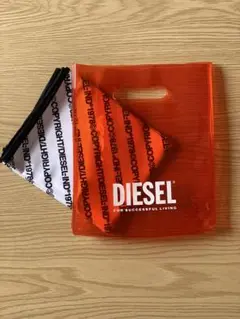 DIESEL ノベルティ PVCバッグ 冷感タオルセット