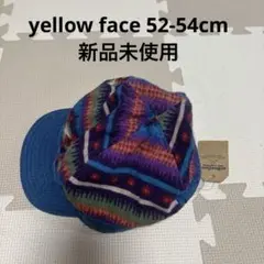 yellow face リバーシブルキャップ　新品未使用