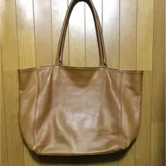 nano・universe レザートートバッグ MADE in Itary
