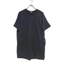CINEMA CLUB Tシャツ 半袖 無地 ブラック XL 薄手 爽やか 春夏