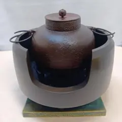 茶釜 茶道具 風呂釜 茶器 茶道 銅蓋 古道具 61FEAorvZsL._UF350,350_QL80_.jpg