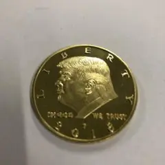 外国コイン ドナルドトランプ 金メダル