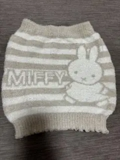MIFFY 腹巻き L-LL ベージュストライプ