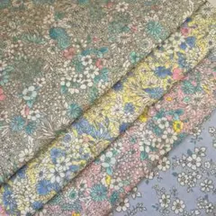 ダブルガーゼ生地 【110×50cm】4枚セット