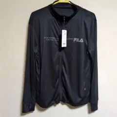 FILA ブラックジャージジャケット