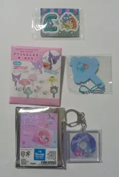 サンリオ　ハンギョドン　アクリルミニミラーキーホルダー他