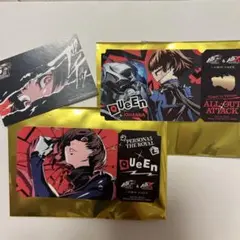 ペルソナ5R チケット風ステッカー ましかくシール 新島真 クイーン