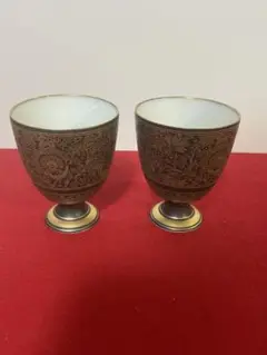 ☆美品☆御麗艶渡☆オリエント☆美濃焼☆カップ☆コップ ペアゴブレット 御麗艶渡 オリエント 幸泉窯 - メルカリ