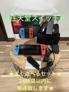 Nintendo Switch ニンテンドースイッチ本体　ネオン②