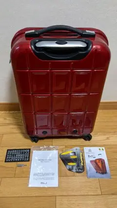 アジアラゲージ PANTHEON スーツケース ワインレッド