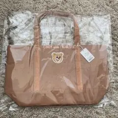 【新品・未開封】オールドテディ ワッペントートバッグ ベージュ(大)