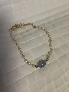 フェイクパール ブレスレット