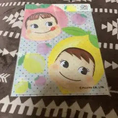 FUJIYAペコちゃんクリアファイル