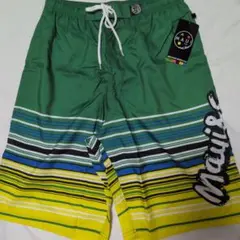 【新品】Maui ＆ Sons サーフパンツ 　メンズ水着　グリーン　ＬLサイズ