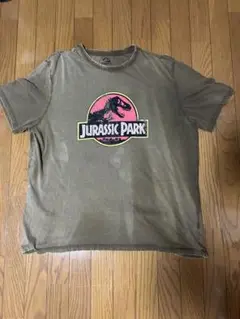 ジュラシック・パーク Tシャツ オリーブグリーン