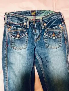 【未使用級】アメリカブランドBrappersのブーツカットデニム・フレアデニム