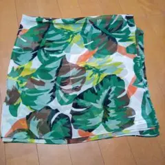 49AV. junkoshimada カラフル葉柄ストール