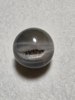 天然石 スフィア 笑口メノウ 笑口瑪瑙 20mm 穴なし 1
