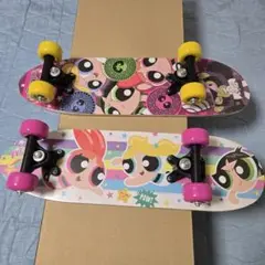 パワーパフガールズ　スケートボード　スケボー　２個セット