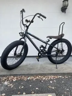 改造ファットバイク 自転車 タイヤ極太