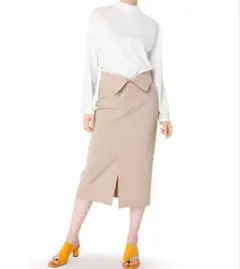 LE CIEL BLEU 2way Fold Waist Skirt サイズ36