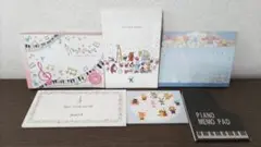 音楽テーマ メモパッド 6点セット